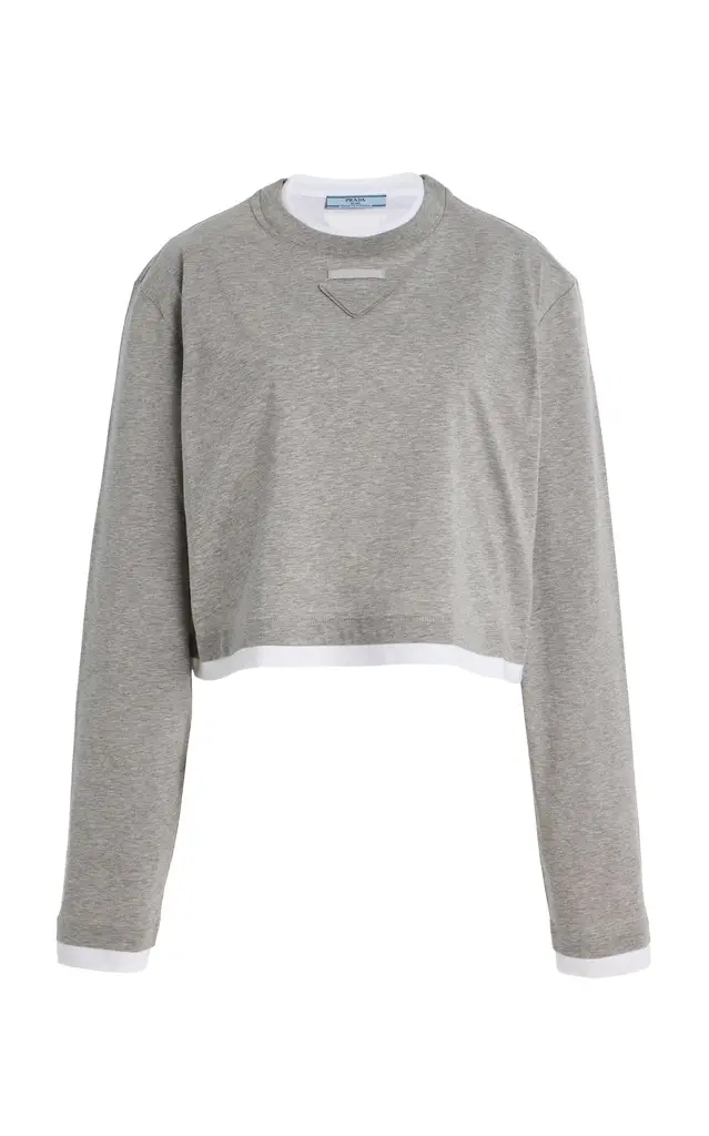 Prada Cotton Jersey T-Shirt
