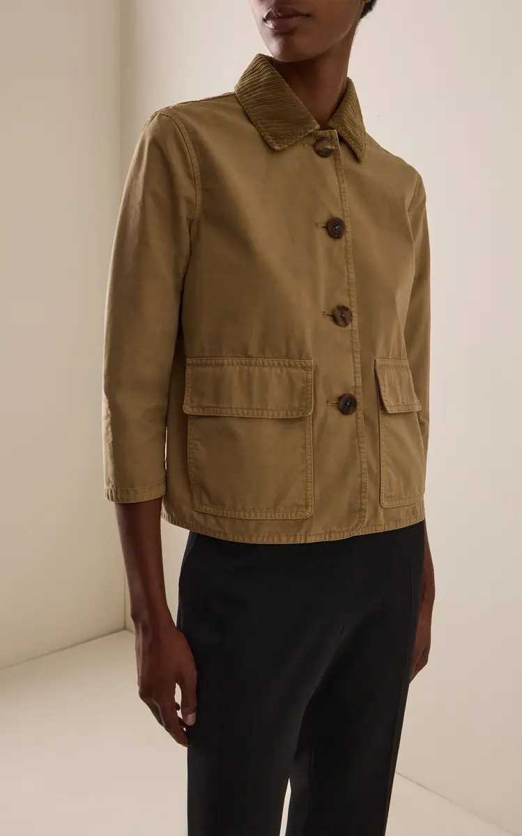 The Row Benka Cotton Canvas Jacket | Thumbnail 2 The Row Benka Cotton Canvas Jacket | Thumbnail 2