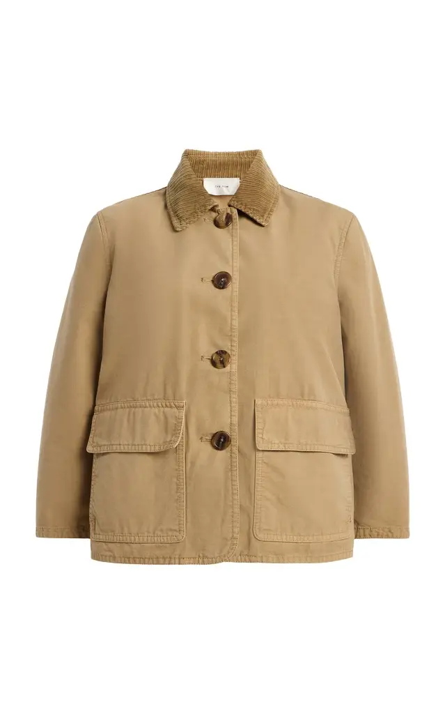The Row Benka Cotton Canvas Jacket