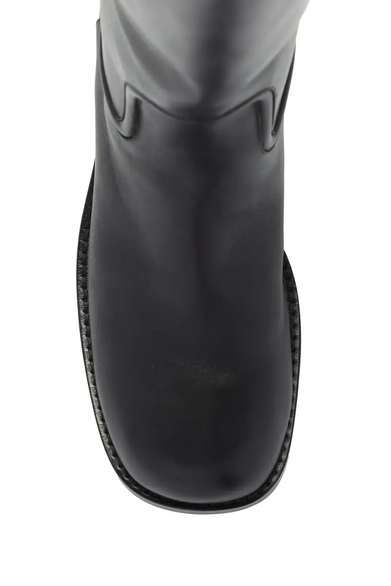Gabriela Hearst Marion Tall Boot in Black Leather | Thumbnail 5 Gabriela Hearst Marion Tall Boot in Black Leather | Thumbnail 5