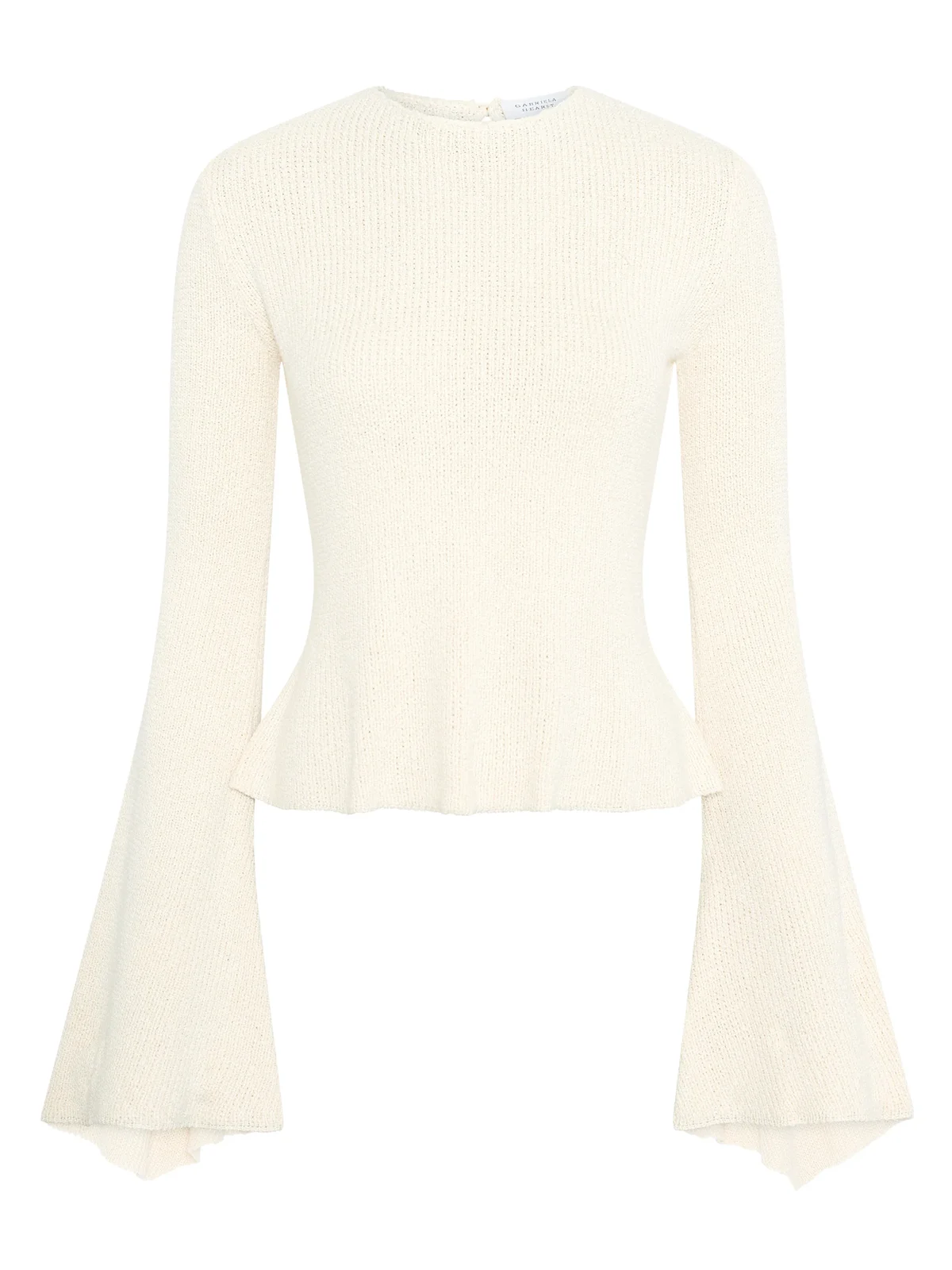 Ellesmere Knit Top in Ivory Silk Ellesmere Knit Top in Ivory Silk