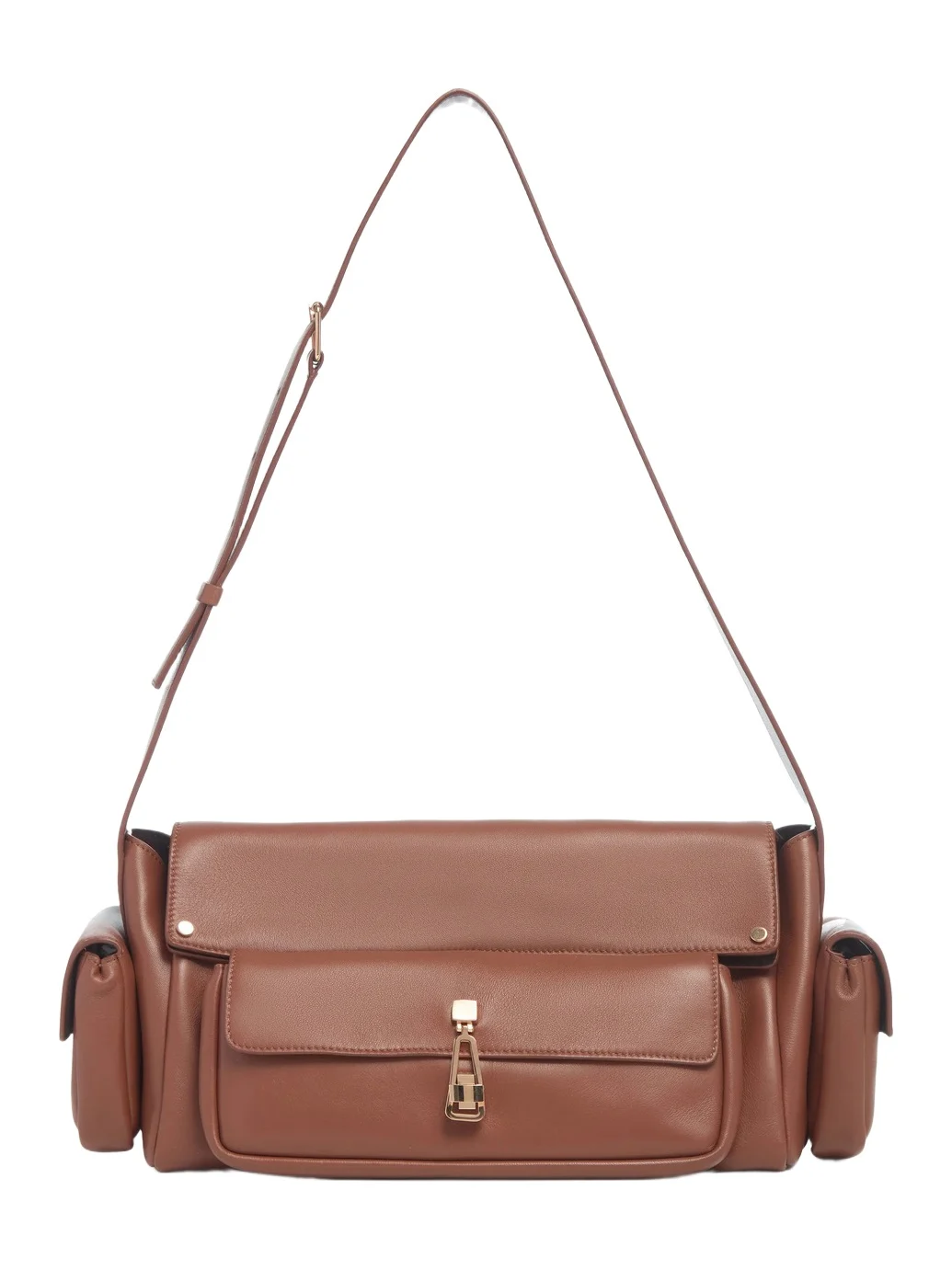 Gabriela Hearst Jebb Bag in Cognac Nappa Leather
