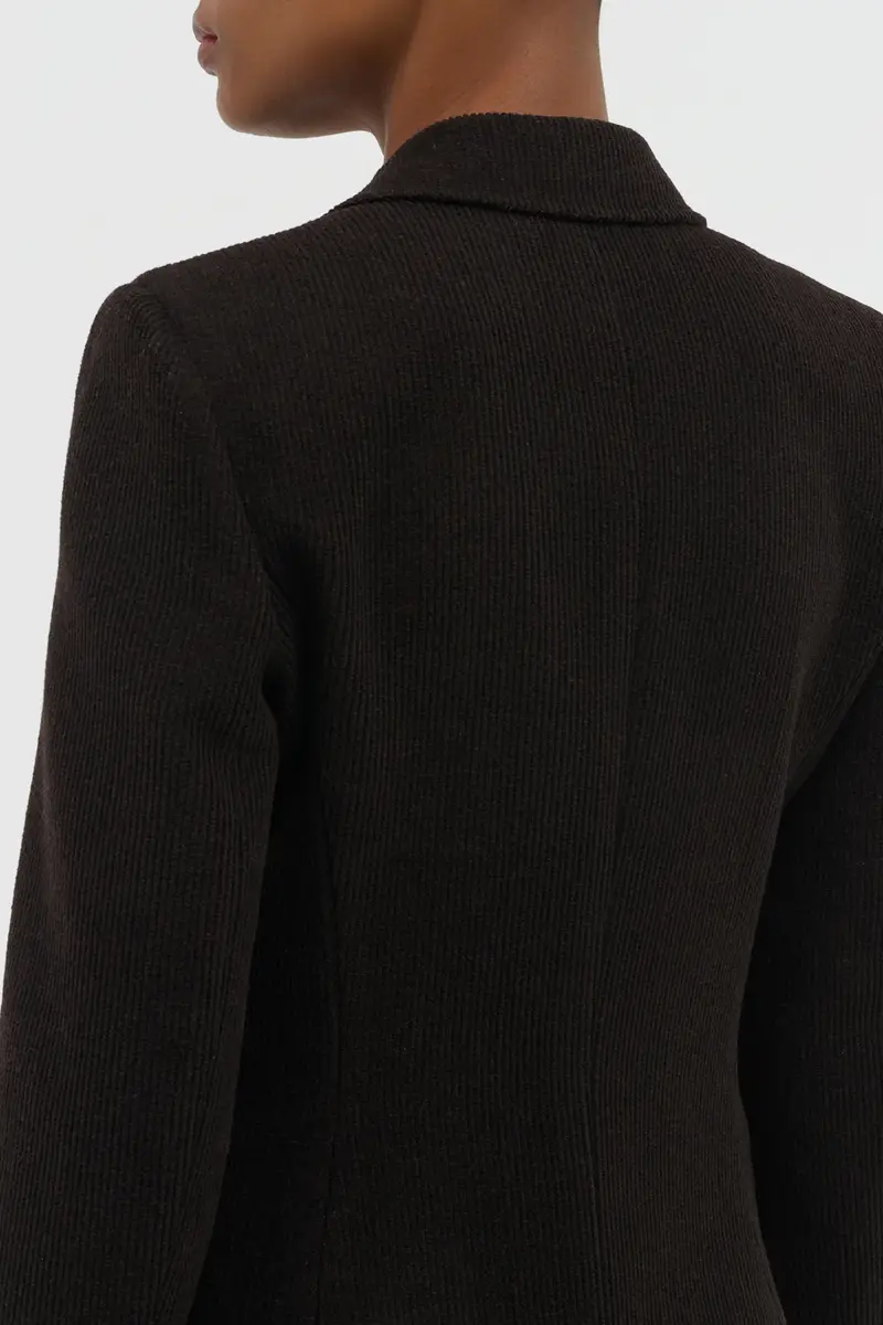 Gabriela Hearst Stephanie Blazer in Chocolate Fine Cashmere Corduroy | Thumbnail 7 Gabriela Hearst Stephanie Blazer in Chocolate Fine Cashmere Corduroy | Thumbnail 7