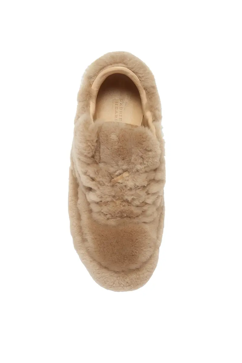 Gabriela Hearst Ohio Slip-on Sneaker in Champagne Shearling | Thumbnail 4