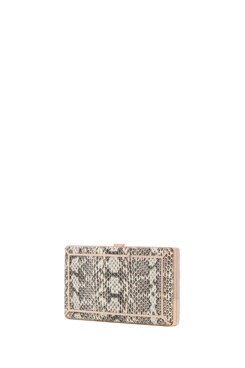 Gabriela Hearst Callas Clutch in Black & White Snakeskin | Thumbnail 2 Gabriela Hearst Callas Clutch in Black & White Snakeskin | Thumbnail 2