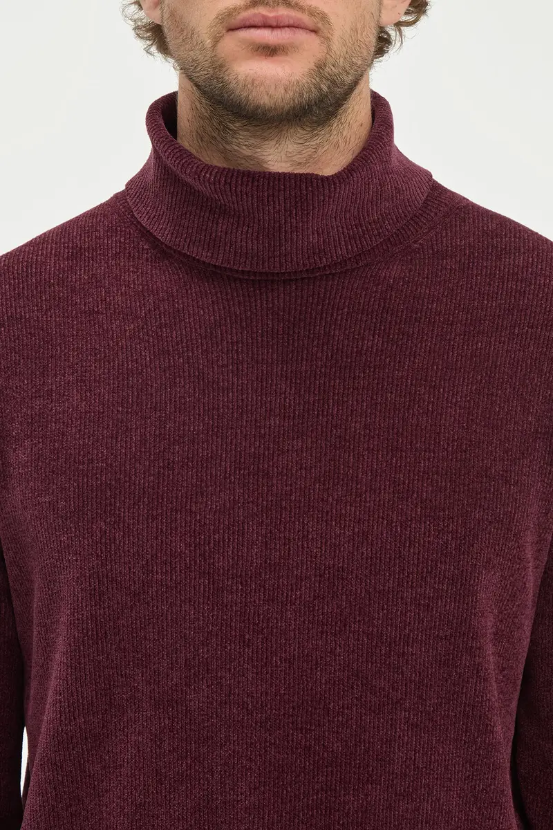 Gabriela Hearst Almoner Knit Turtleneck Sweater in Plum Silk | Thumbnail 6 Gabriela Hearst Almoner Knit Turtleneck Sweater in Plum Silk | Thumbnail 6