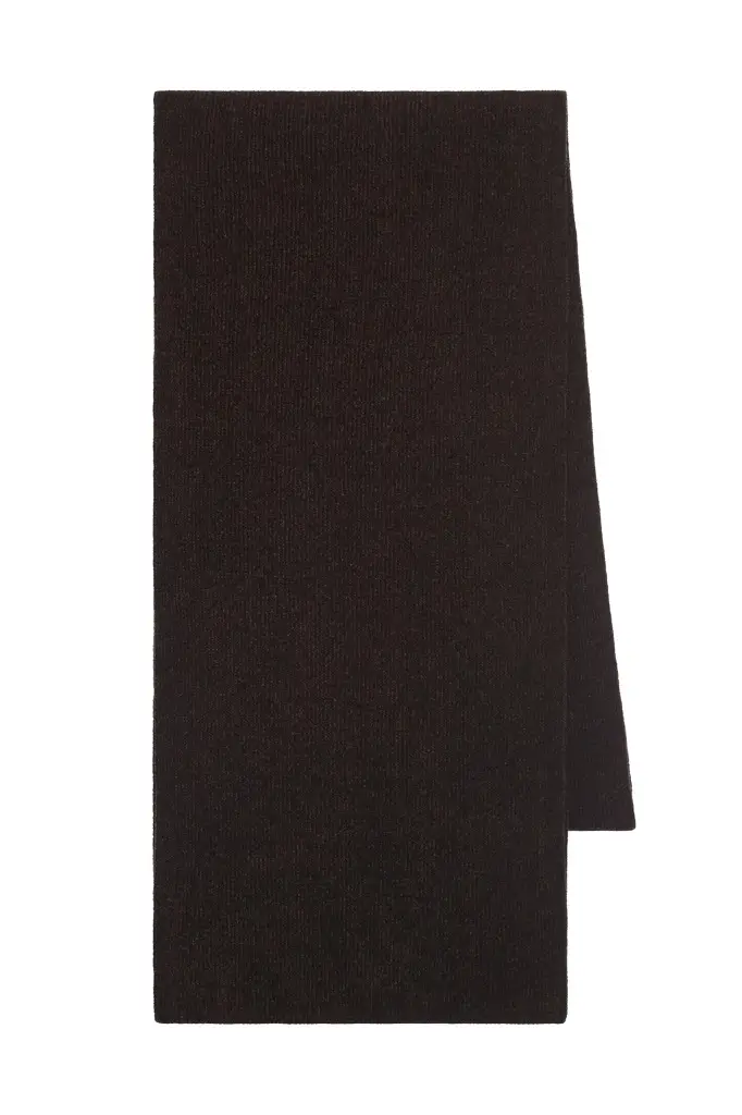 Solus Knit Scarf in Chocolate Silk Solus Knit Scarf in Chocolate Silk