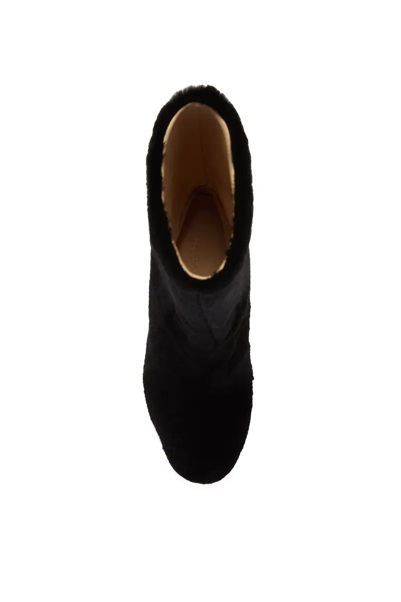 Gabriela Hearst Tina Ankle Boot in Black Shearling | Thumbnail 4