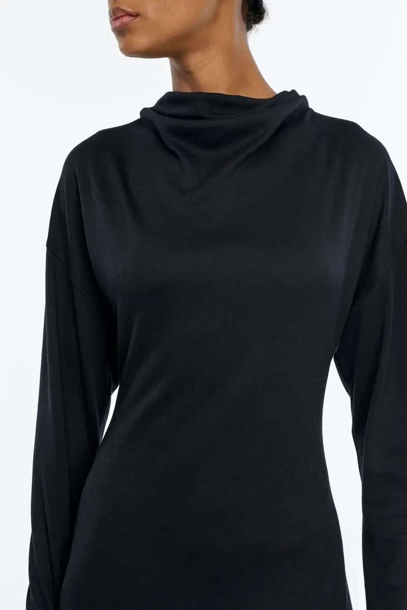 Gabriela Hearst Hemera Dress in Black Cashmere Jersey | Thumbnail 5 Gabriela Hearst Hemera Dress in Black Cashmere Jersey | Thumbnail 5