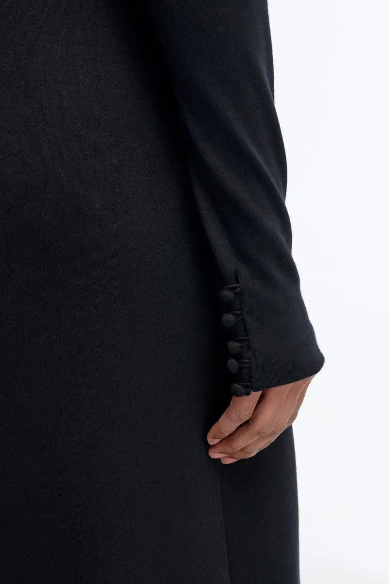 Gabriela Hearst Hemera Dress in Black Cashmere Jersey | Thumbnail 7 Gabriela Hearst Hemera Dress in Black Cashmere Jersey | Thumbnail 7