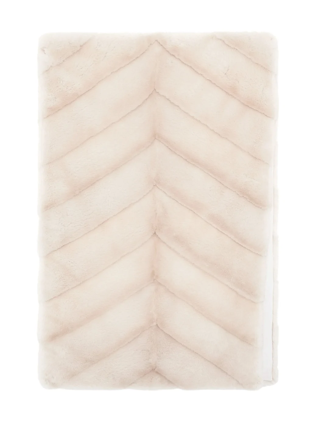 Gabriela Hearst Maccabee Scarf in Ivory Recycled Mink Fur