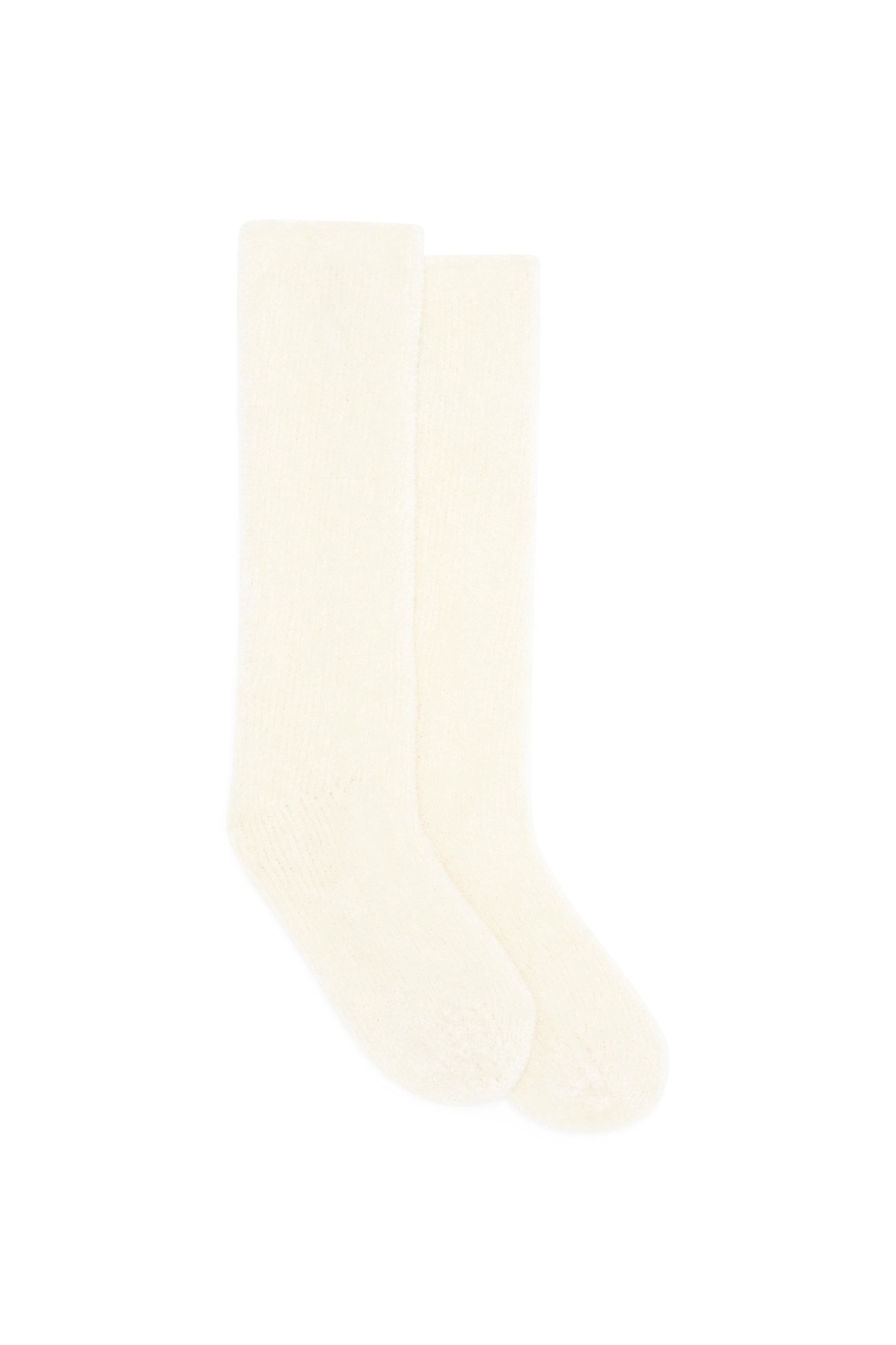 Anima Knit Socks in Ivory Silk Anima Knit Socks in Ivory Silk