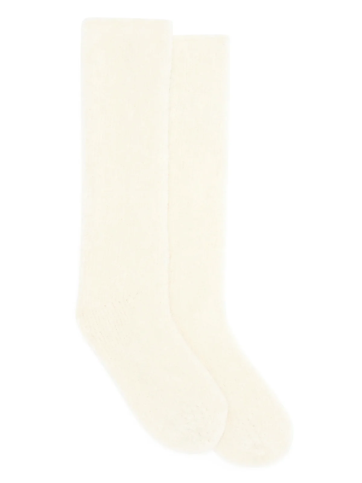 Gabriela Hearst Anima Knit Socks in Ivory Silk