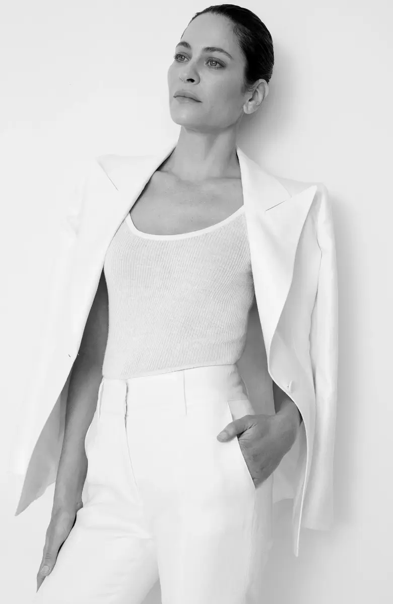 Gabriela Hearst Leiva Blazer in Ivory Linen Twill | Thumbnail 2 Gabriela Hearst Leiva Blazer in Ivory Linen Twill | Thumbnail 2