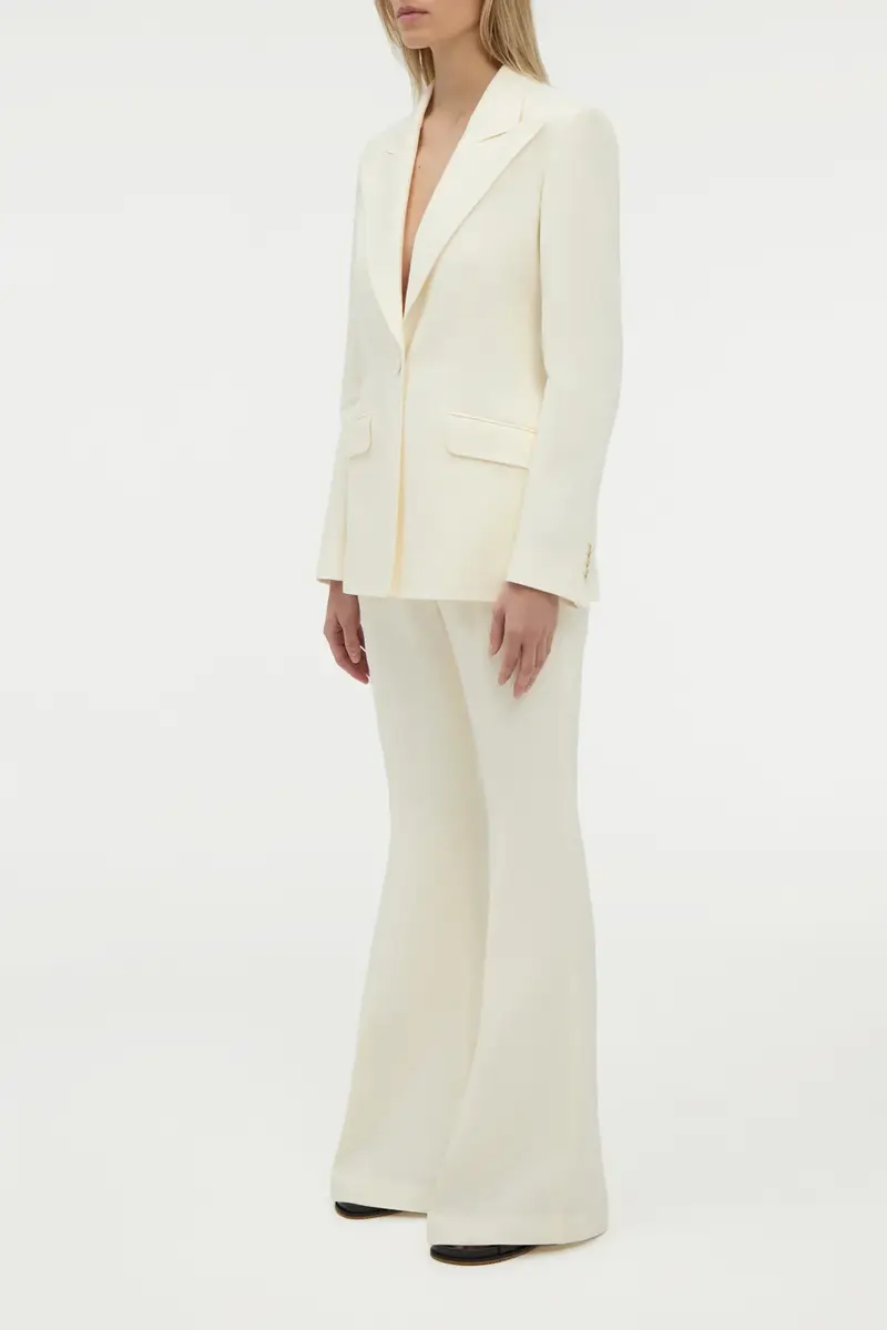 Gabriela Hearst Leiva Blazer in Ivory Linen Twill | Thumbnail 5 Gabriela Hearst Leiva Blazer in Ivory Linen Twill | Thumbnail 5