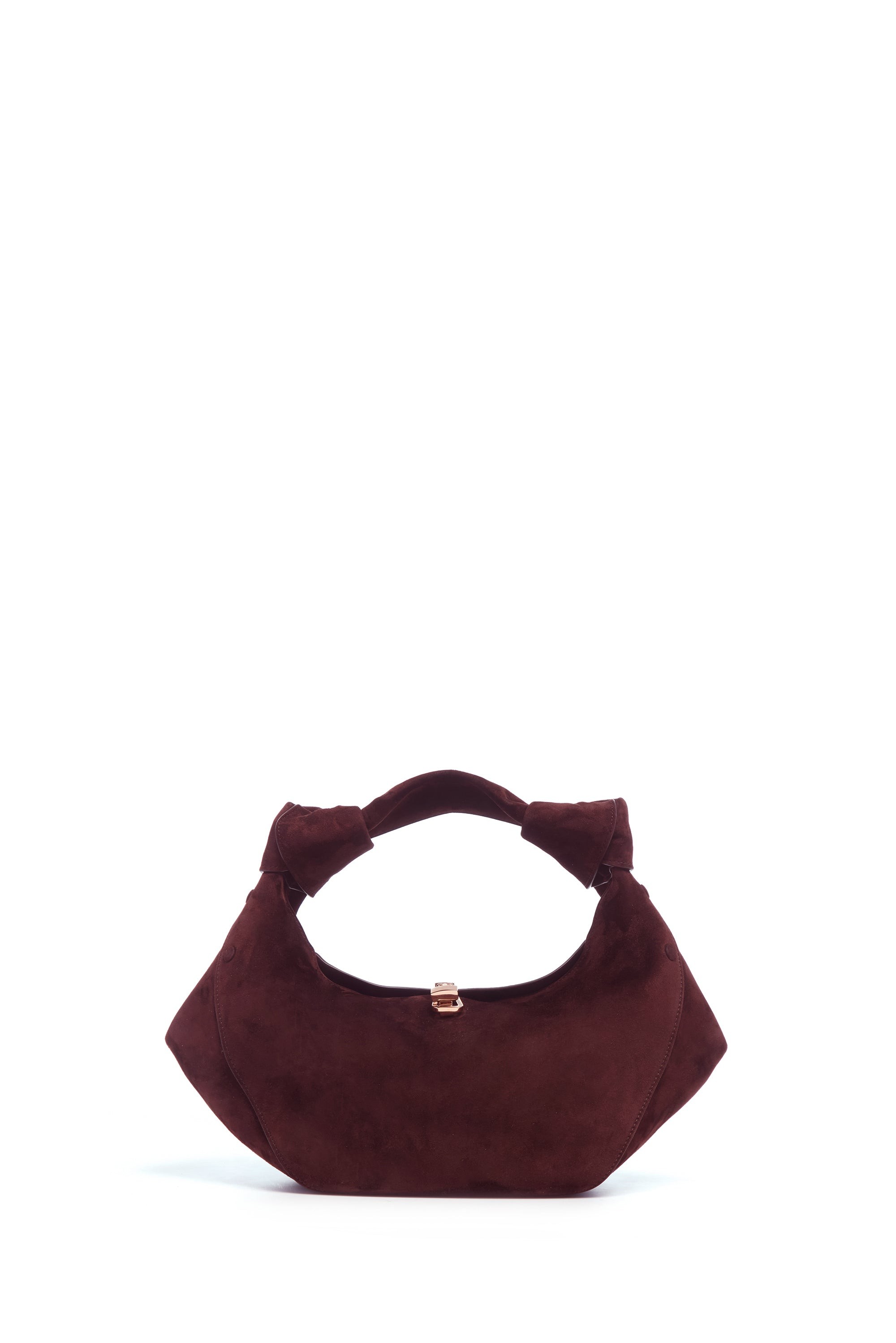 Mini Antonia Bag in Bordeaux Suede Mini Antonia Bag in Bordeaux Suede