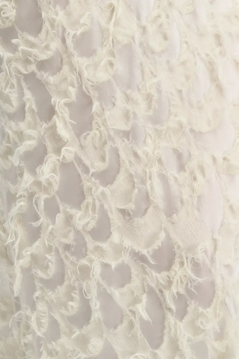 Gabriela Hearst Geraldine Top in Ivory Silk Wool Fil Coupé | Thumbnail 6 Gabriela Hearst Geraldine Top in Ivory Silk Wool Fil Coupé | Thumbnail 6