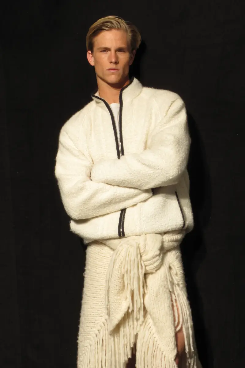 Gabriela Hearst August Jacket in Ivory Recycled Cashmere Boucle | Thumbnail 2 Gabriela Hearst August Jacket in Ivory Recycled Cashmere Boucle | Thumbnail 2