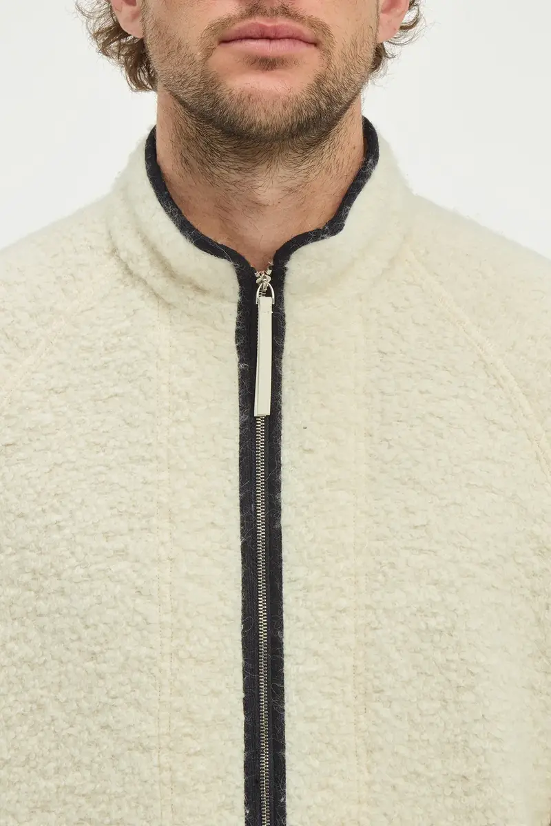 Gabriela Hearst August Jacket in Ivory Recycled Cashmere Boucle | Thumbnail 6 Gabriela Hearst August Jacket in Ivory Recycled Cashmere Boucle | Thumbnail 6