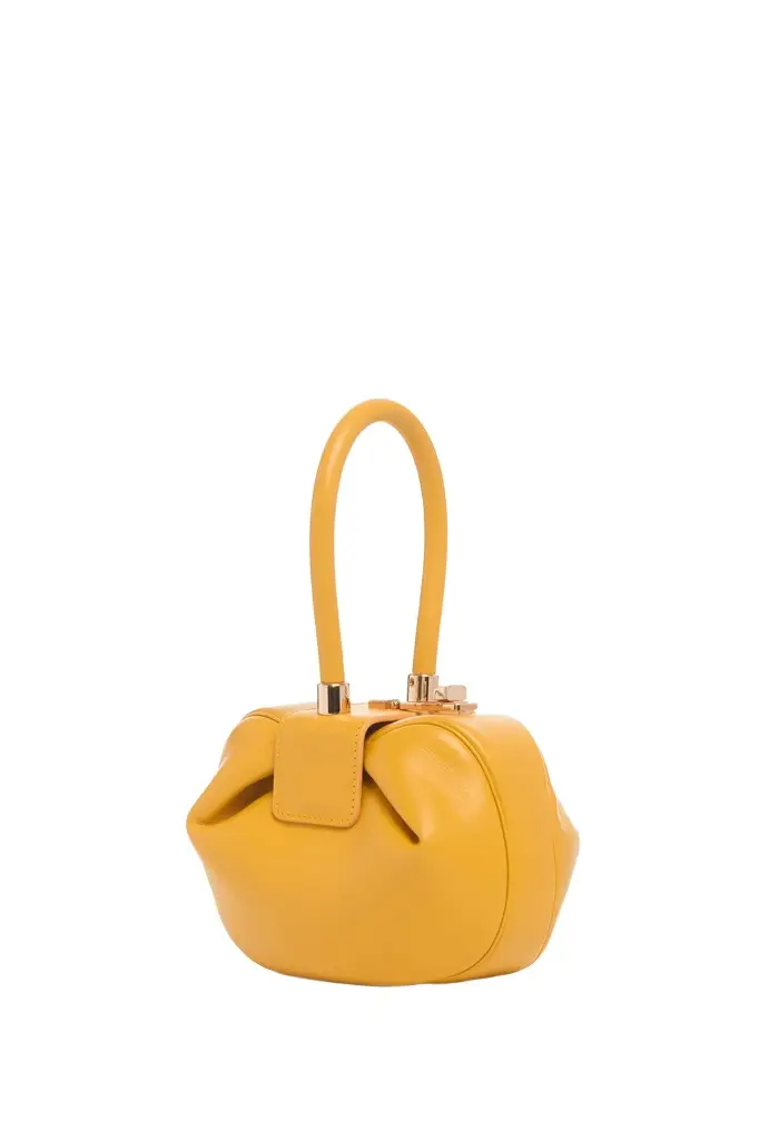 Gabriela Hearst Demi Bag in Golden Birch Nappa Leather
