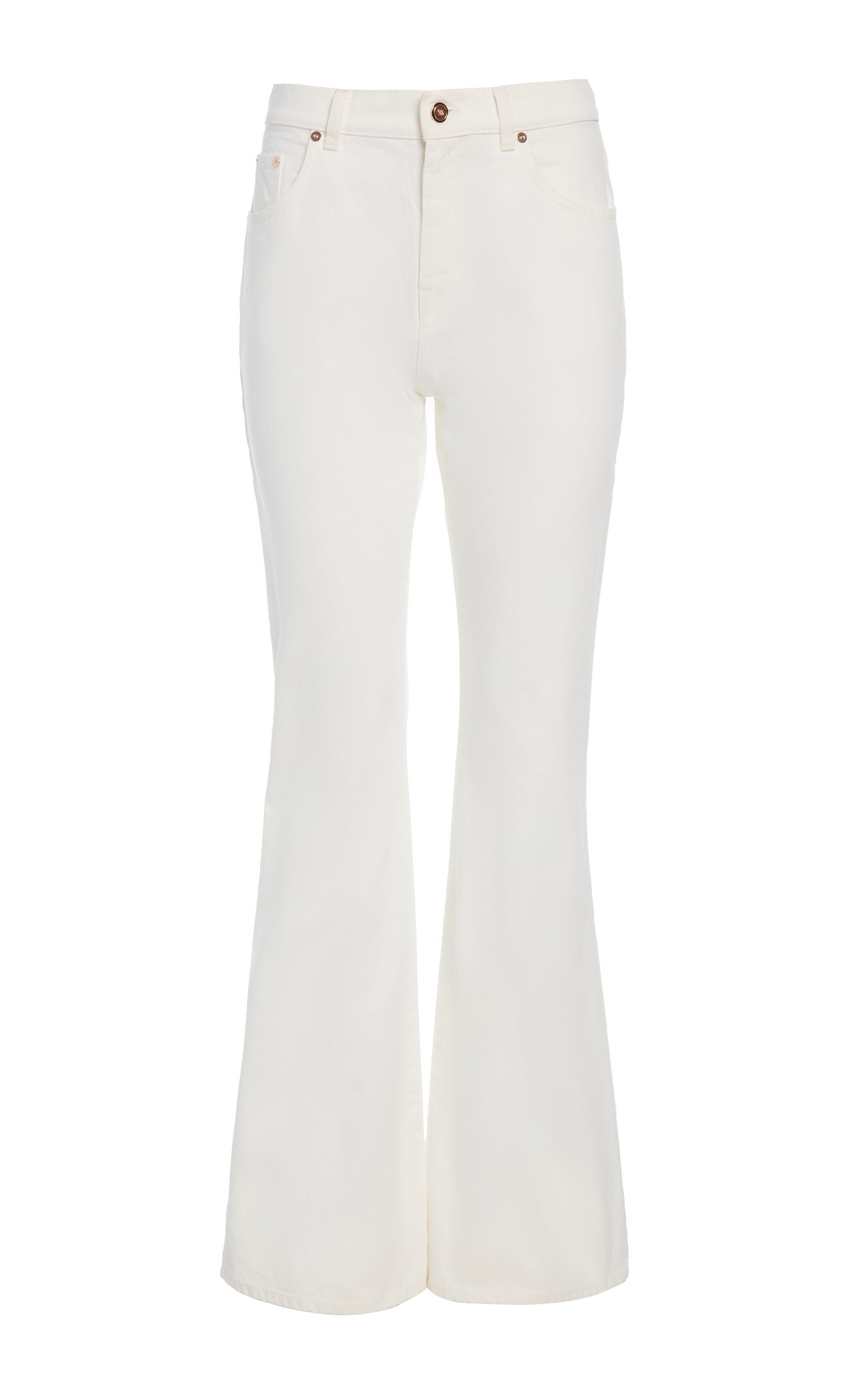 Willa Bootcut Jean in White Recycled Cotton Denim Willa Bootcut Jean in White Recycled Cotton Denim