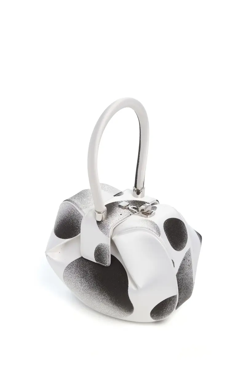 Gabriela Hearst Adam Pendleton x Gabriela Hearst Nina Bag in Black & White Satin № 21 | Thumbnail 6 Gabriela Hearst Adam Pendleton x Gabriela Hearst Nina Bag in Black & White Satin № 21 | Thumbnail 6