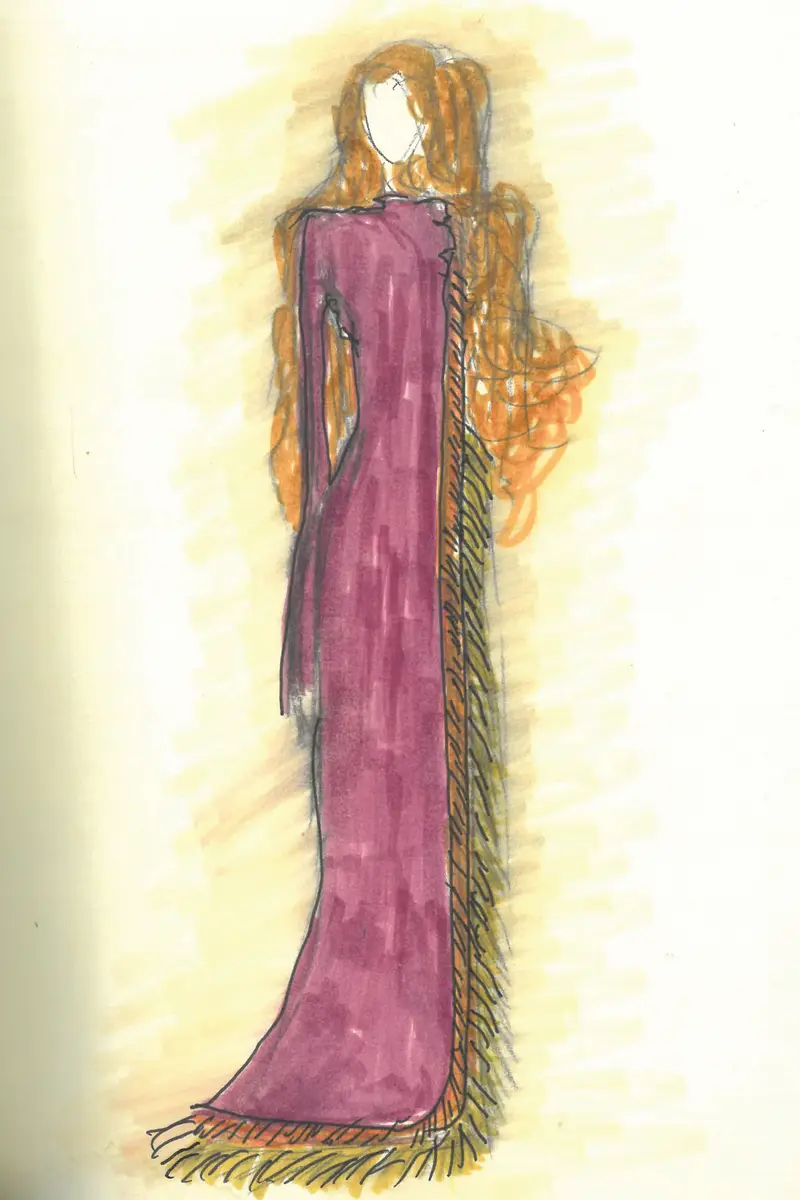 Gabriela Hearst Anne Dress in Bordeaux Silk Satin with Silk Macrame | Thumbnail 10 Gabriela Hearst Anne Dress in Bordeaux Silk Satin with Silk Macrame | Thumbnail 10