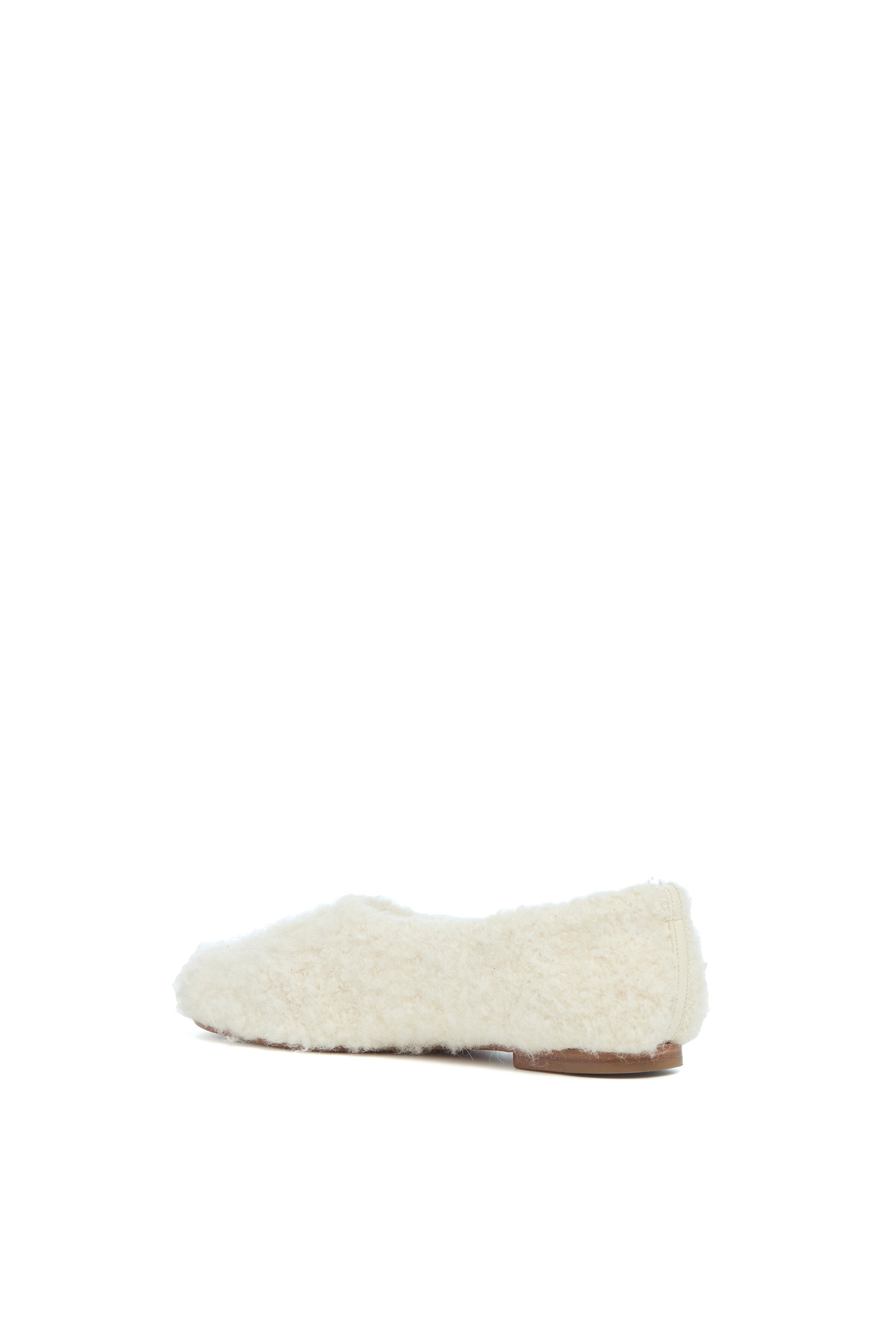 Gabriela Hearst Emperor Flat Shoe in Ivory Silk Cashmere Boucle | Thumbnail 4 Gabriela Hearst Emperor Flat Shoe in Ivory Silk Cashmere Boucle | Thumbnail 4