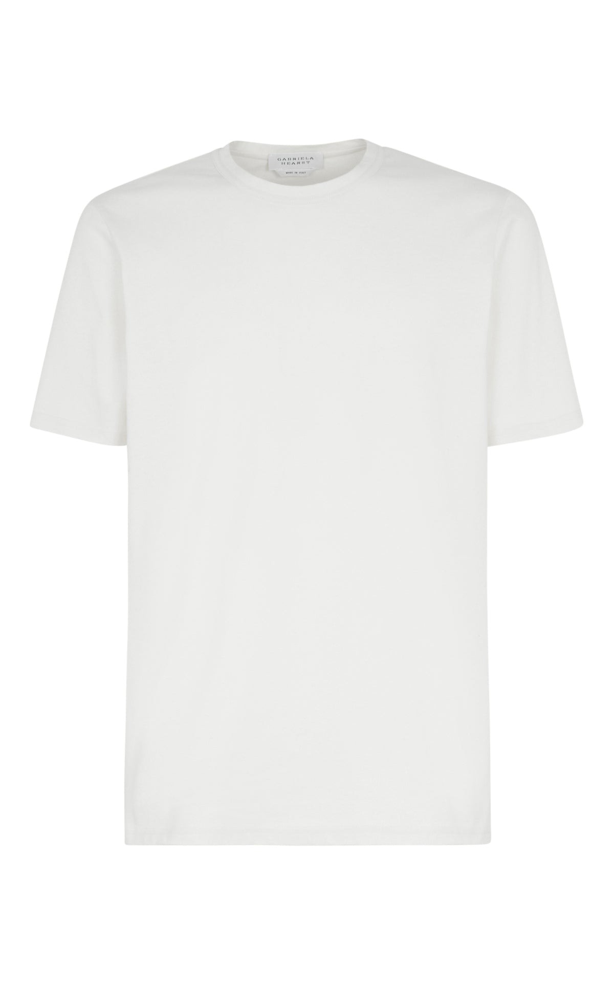 Gabriela Hearst Bandeira T-Shirt in White Recycled Cotton