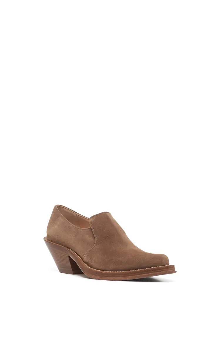 Gabriela Hearst Jack Loafer in Dark Sand Suede | Thumbnail 2