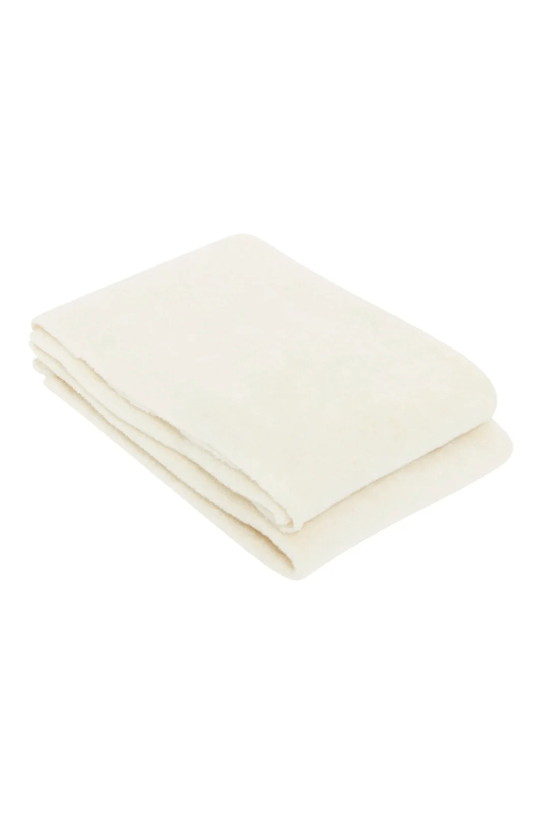 Gabriela Hearst Hallam Knit Blanket in Ivory Silk