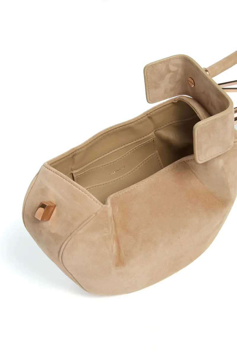Gabriela Hearst Demi Bag in Camel Suede | Thumbnail 4
