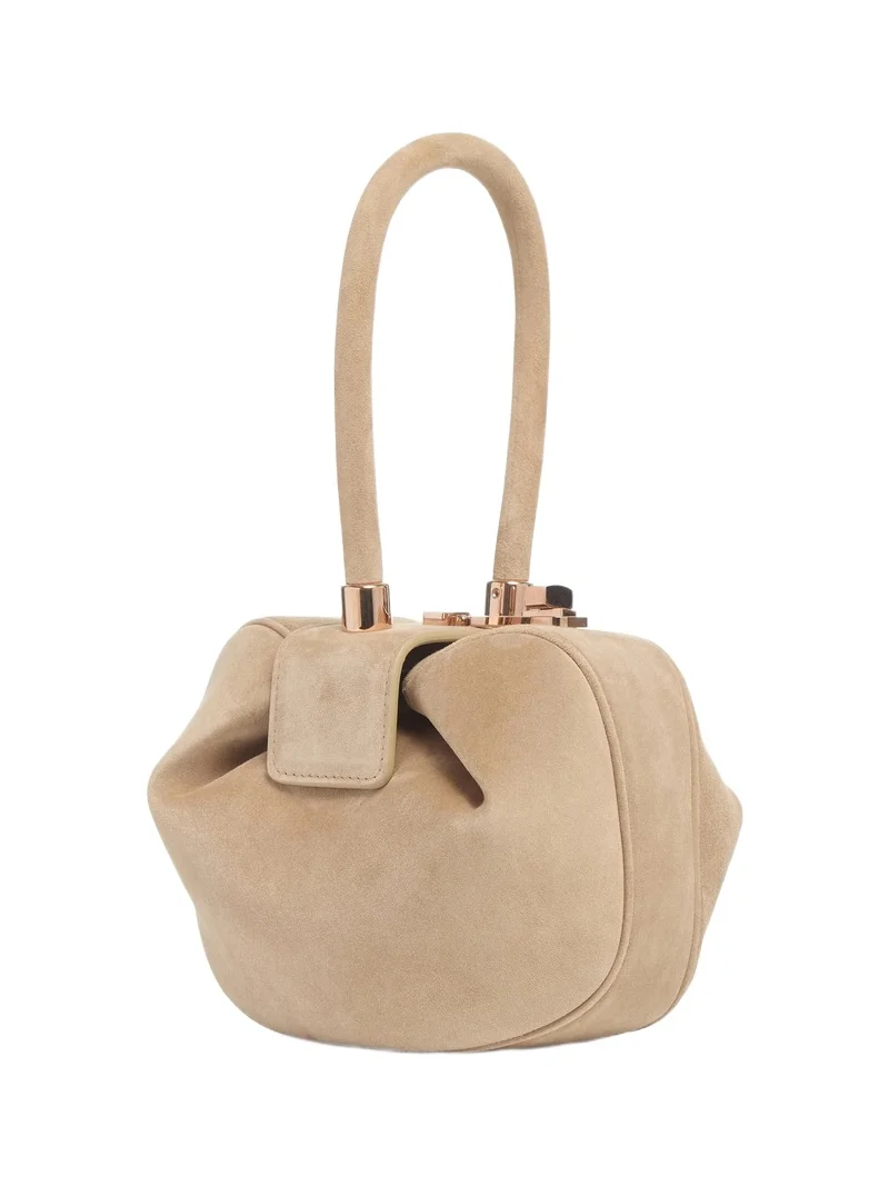 Gabriela Hearst Demi Bag in Camel Suede