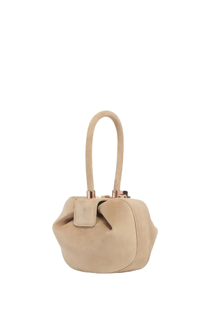 Gabriela Hearst Demi Bag in Camel Suede