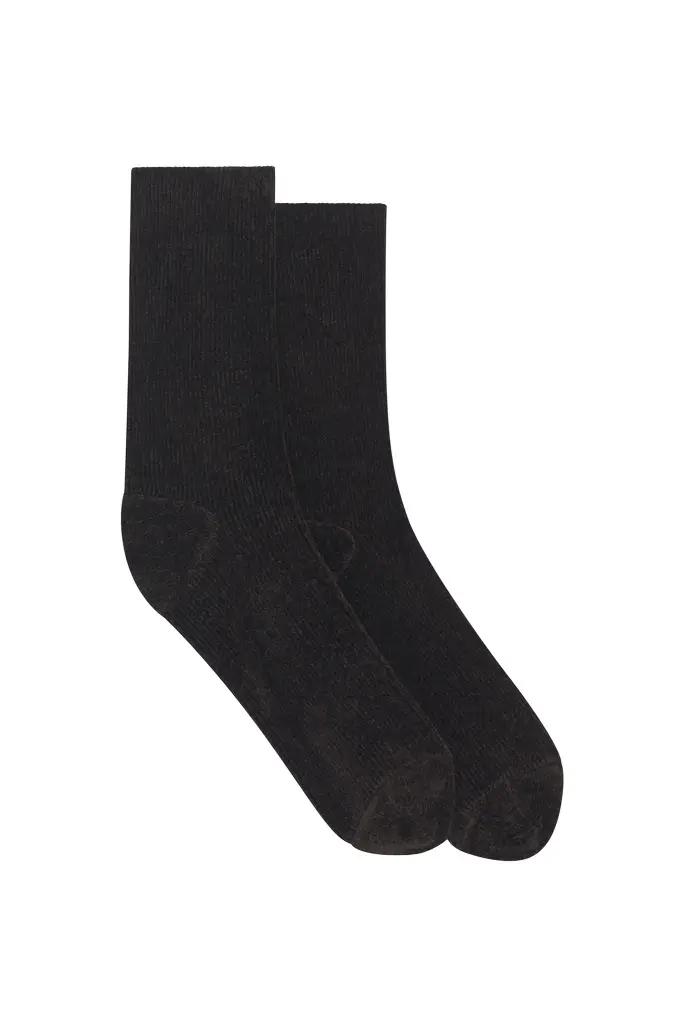 Brio Knit Socks in Chocolate Silk Brio Knit Socks in Chocolate Silk