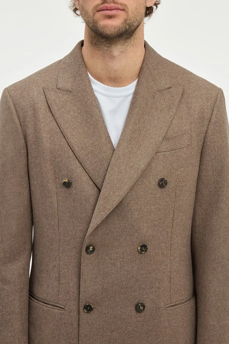 Gabriela Hearst Angelo Jacket in Walnut Wool Cashmere Flannel | Thumbnail 6 Gabriela Hearst Angelo Jacket in Walnut Wool Cashmere Flannel | Thumbnail 6