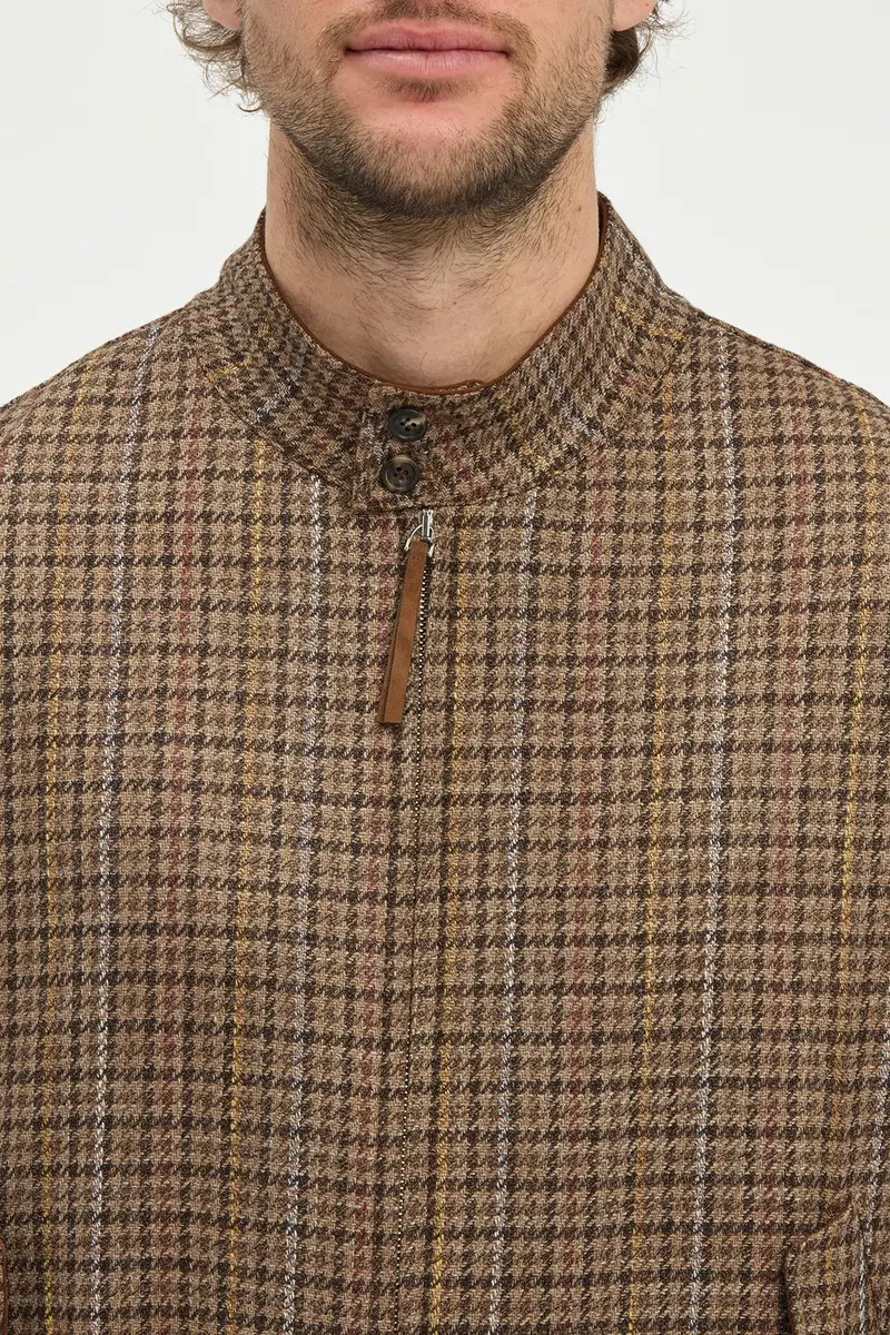 Gabriela Hearst Graham Jacket in Camel Multi Wool Silk Houndstooth | Thumbnail 6 Gabriela Hearst Graham Jacket in Camel Multi Wool Silk Houndstooth | Thumbnail 6