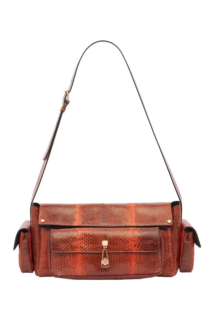 Jebb Bag in Tonic Orange Snakeskin Jebb Bag in Tonic Orange Snakeskin