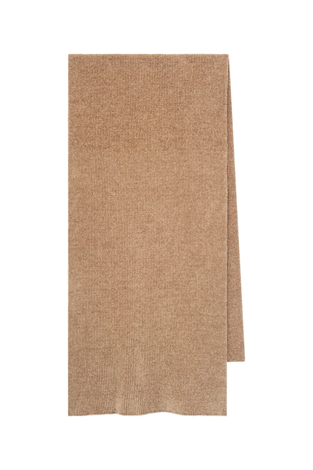 Solus Knit Scarf in Camel Silk Solus Knit Scarf in Camel Silk
