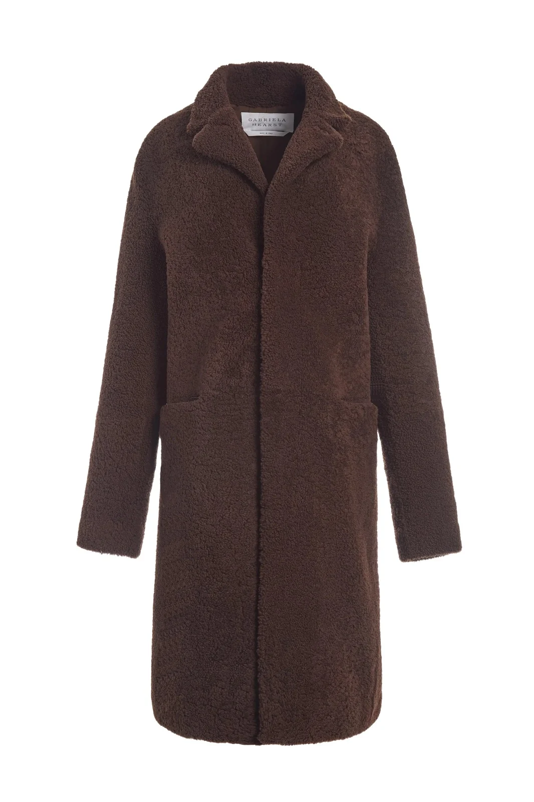 Teddy Carcoat in Chocolate Shearling Teddy Carcoat in Chocolate Shearling
