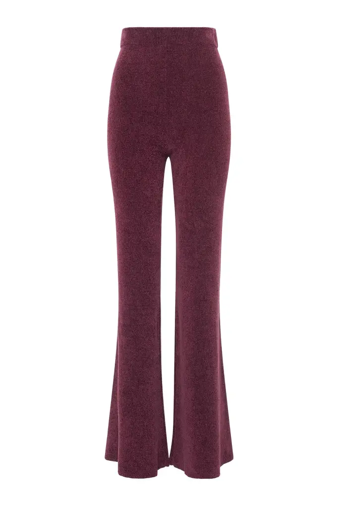 Cypher Knit Pants in Plum Silk Cypher Knit Pants in Plum Silk