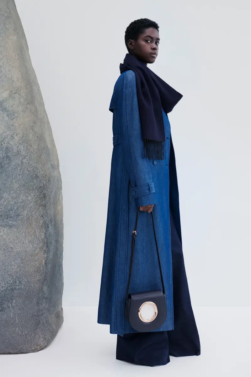 Gabriela Hearst Leiva Blazer in Organic Raw Denim | Thumbnail 2 Gabriela Hearst Leiva Blazer in Organic Raw Denim | Thumbnail 2