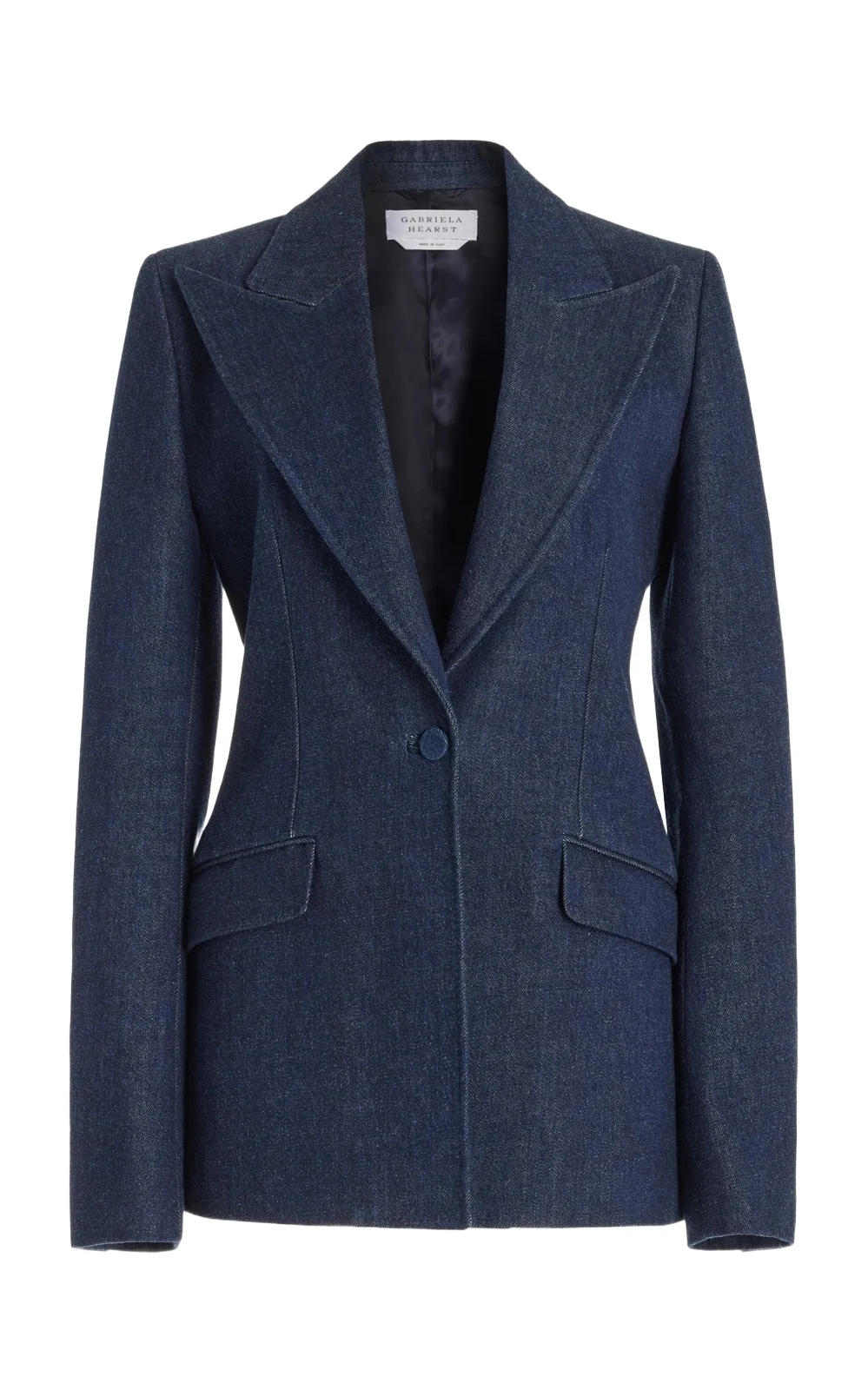 Gabriela Hearst Leiva Blazer in Organic Raw Denim