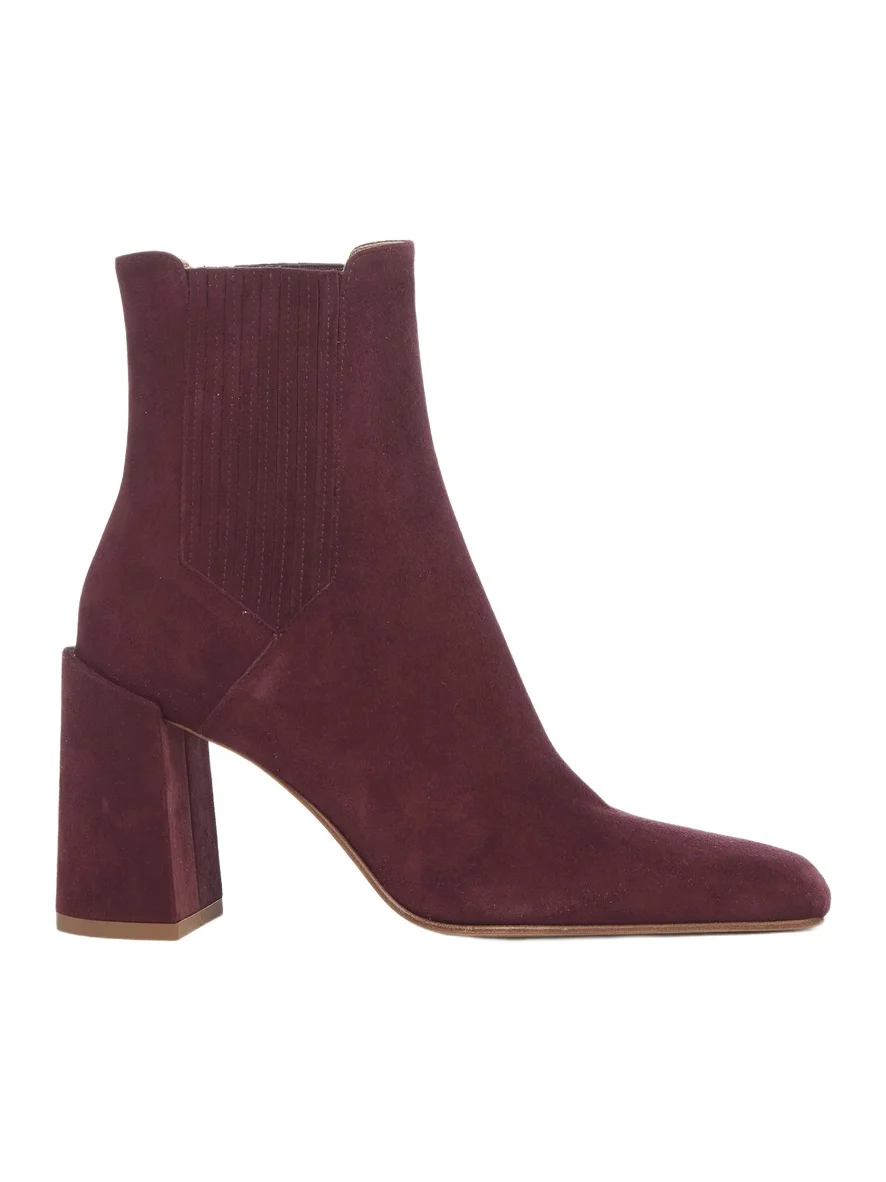 Gabriela Hearst Luke Boot in Plum Suede