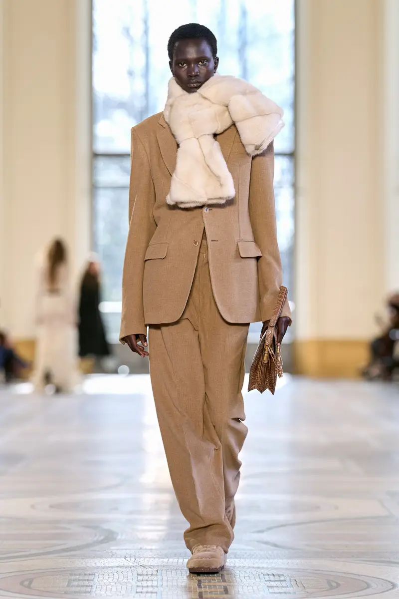 Gabriela Hearst Leiva Blazer in Camel Cashmere Wool Corduroy | Thumbnail 2 Gabriela Hearst Leiva Blazer in Camel Cashmere Wool Corduroy | Thumbnail 2