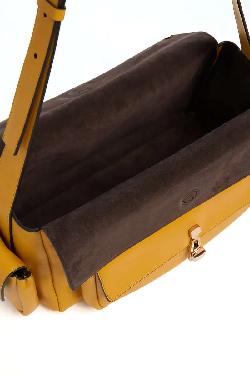 Gabriela Hearst Jebb Bag in Golden Birch Nappa Leather | Thumbnail 4 Gabriela Hearst Jebb Bag in Golden Birch Nappa Leather | Thumbnail 4