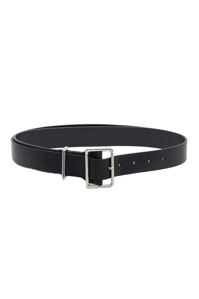 Gabriela Hearst Marlene Belt in Black Leather