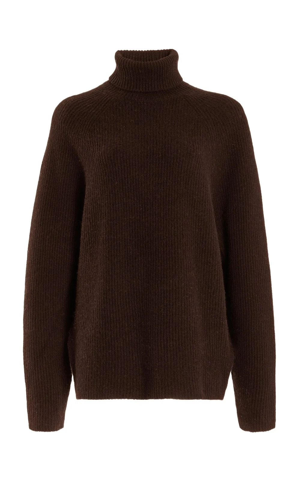 Wigman Knit Turtleneck Sweater in Chocolate Cashmere Wigman Knit Turtleneck Sweater in Chocolate Cashmere