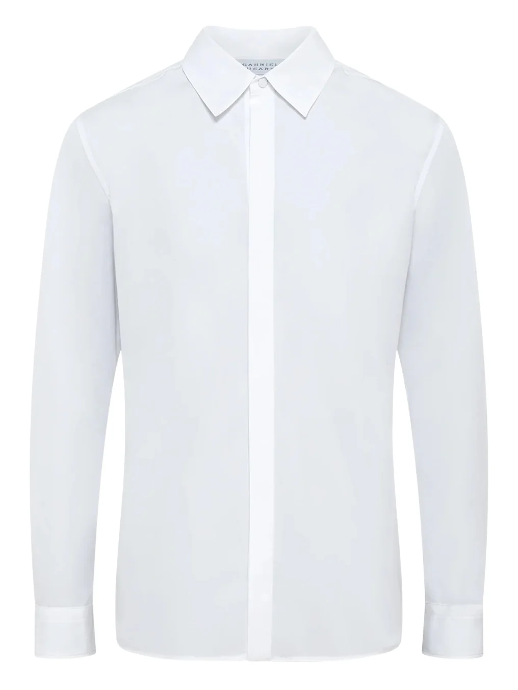 Gabriela Hearst Judie Shirt in White Sea Island Cotton