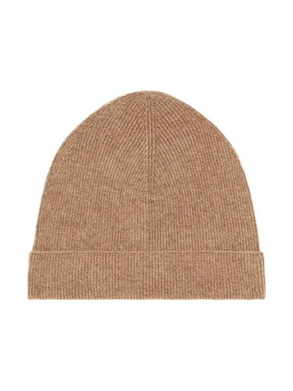 Gabriela Hearst Spire Knit Beanie in Camel Silk